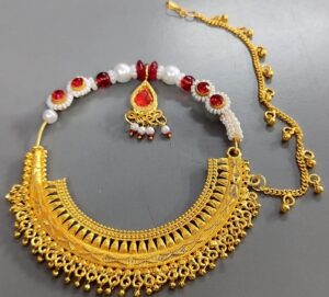 Traditional Gold Pahadi Nath​
