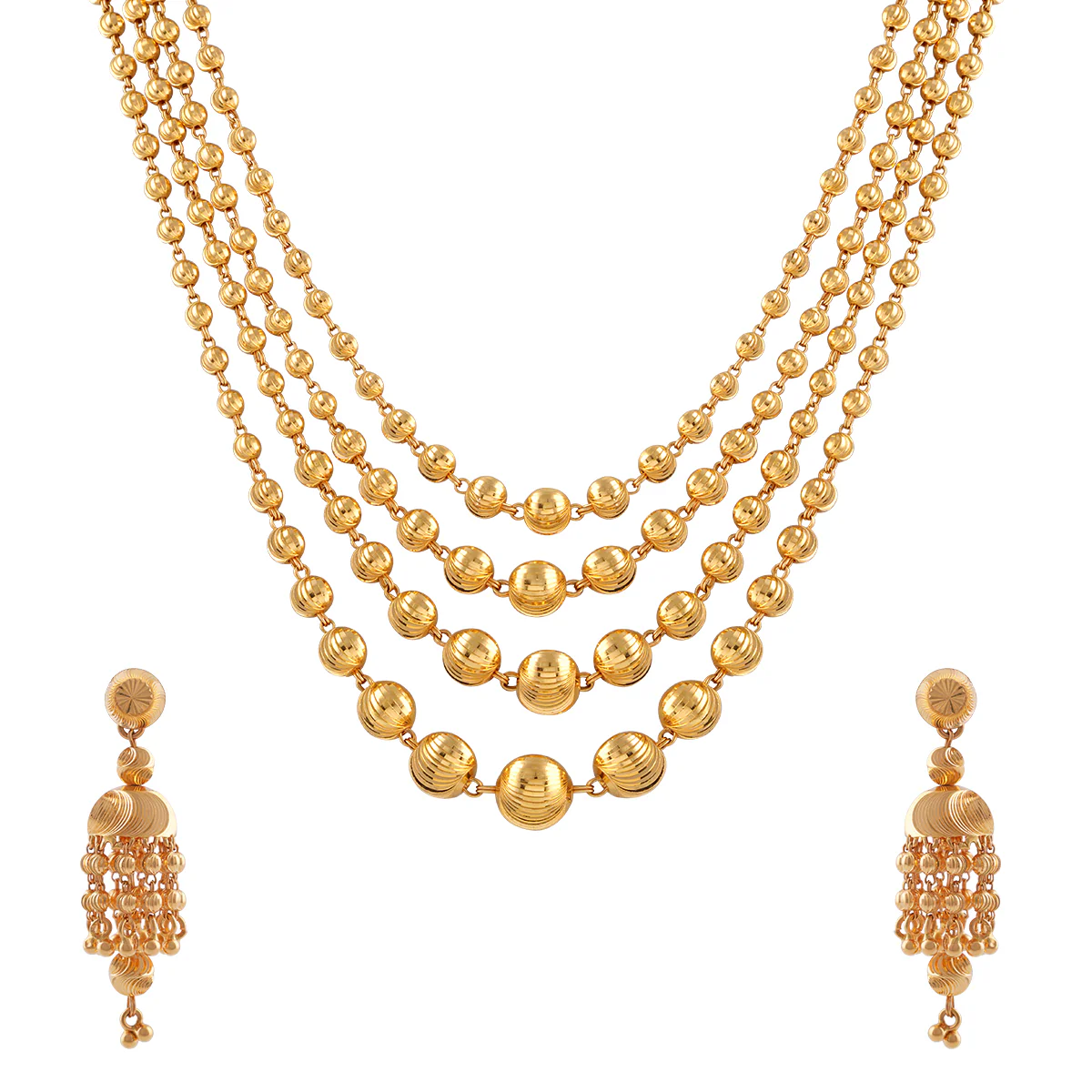 Luxury Gold Necklace Set