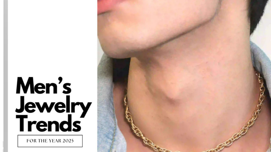 men's jewellery trends