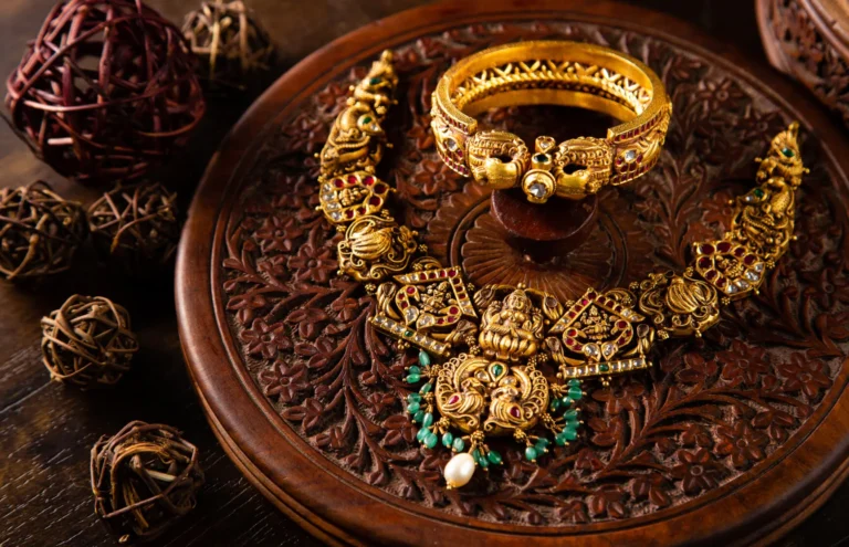 Gold Temple Jewellery Designs