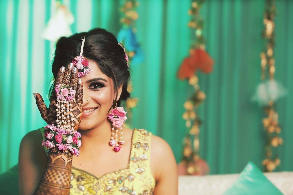 Mehndi jewellery ideas