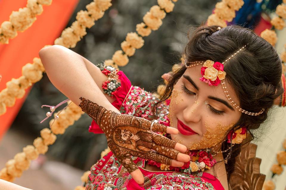 Mehndi jewellery ideas