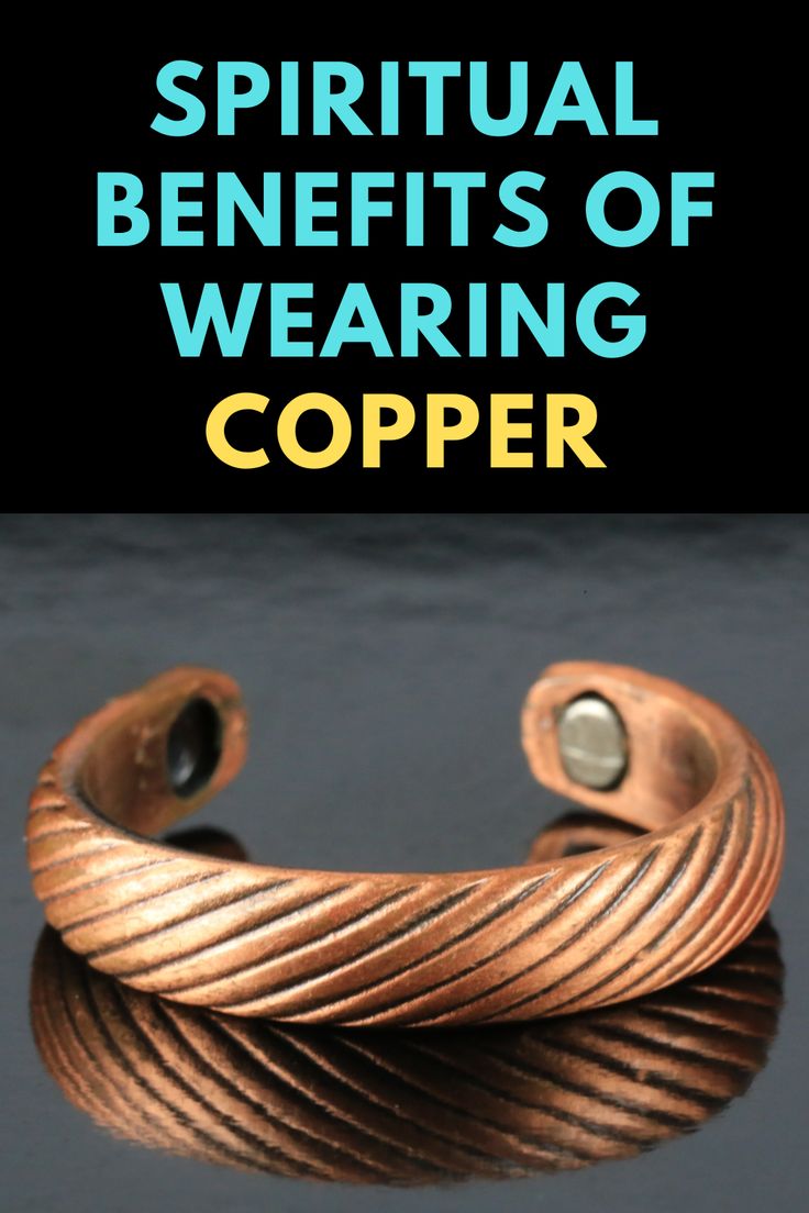 Copper jewellery benefits