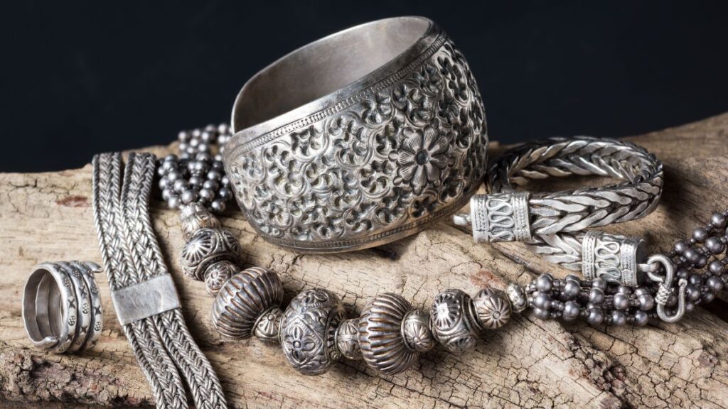 Oxidised jewellery 