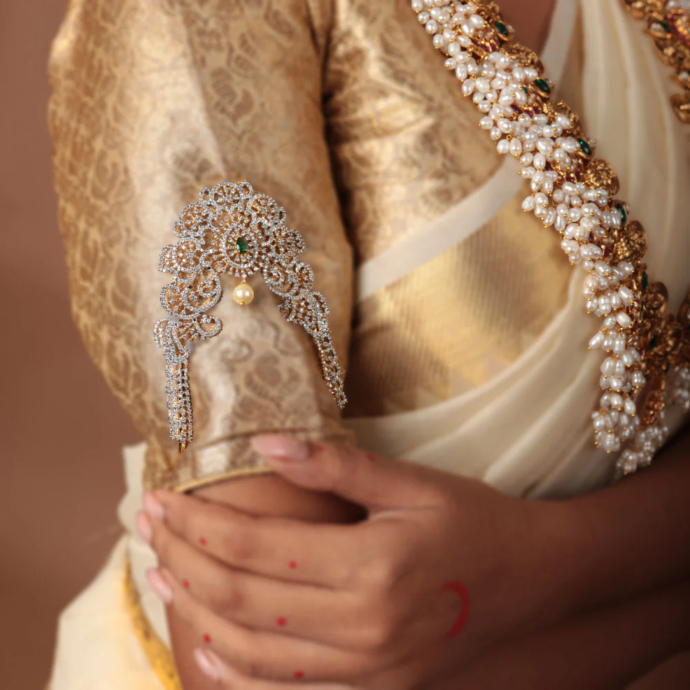 gold Vanki bridal armlets